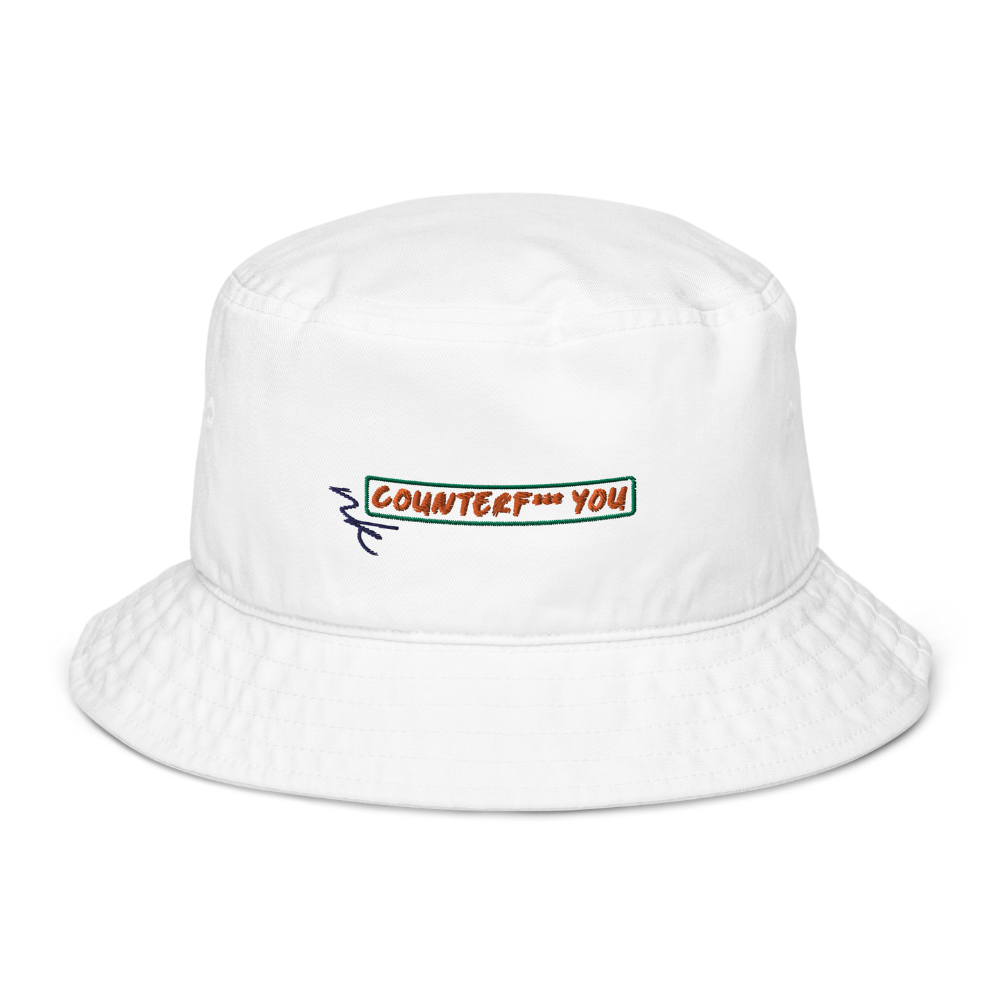 COUNTERF*** YOU Organic Bucket Hat (AU)