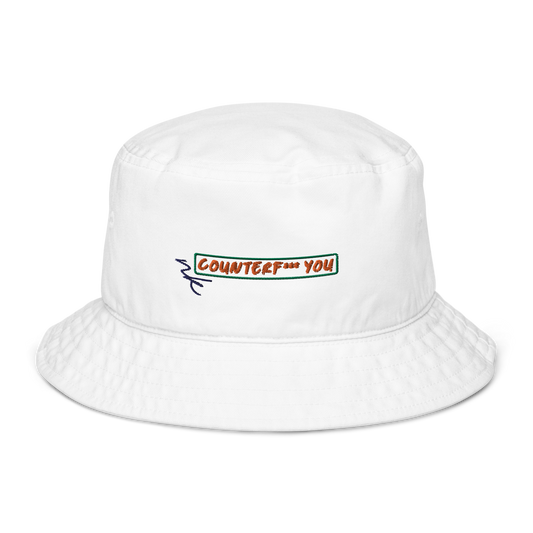 COUNTERF*** YOU Organic Bucket Hat (AU)